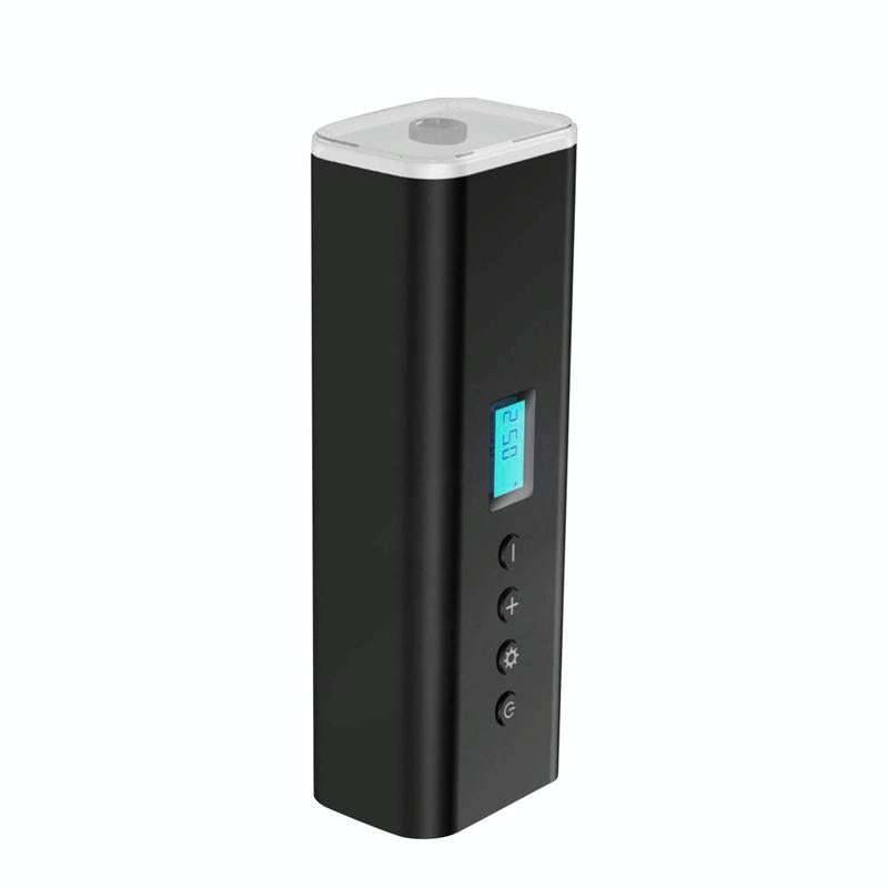 H68 Handheld Mini Wireless Smart Car Inflator Pump Portable Multifunctional Tire Air Pump(Black)