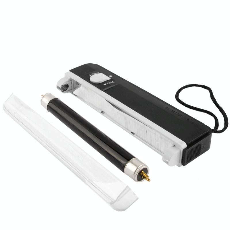 Handheld Blacklight UV Lamp & LED Flashlight, Verify Hidden Security Features On banknotes and Pa...