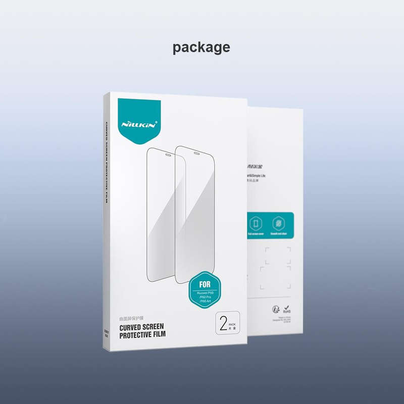 For Huawei P60 / P60 Pro / P60 Art NILLKIN Impact Resistant Curved Surface Tempered Glass Film