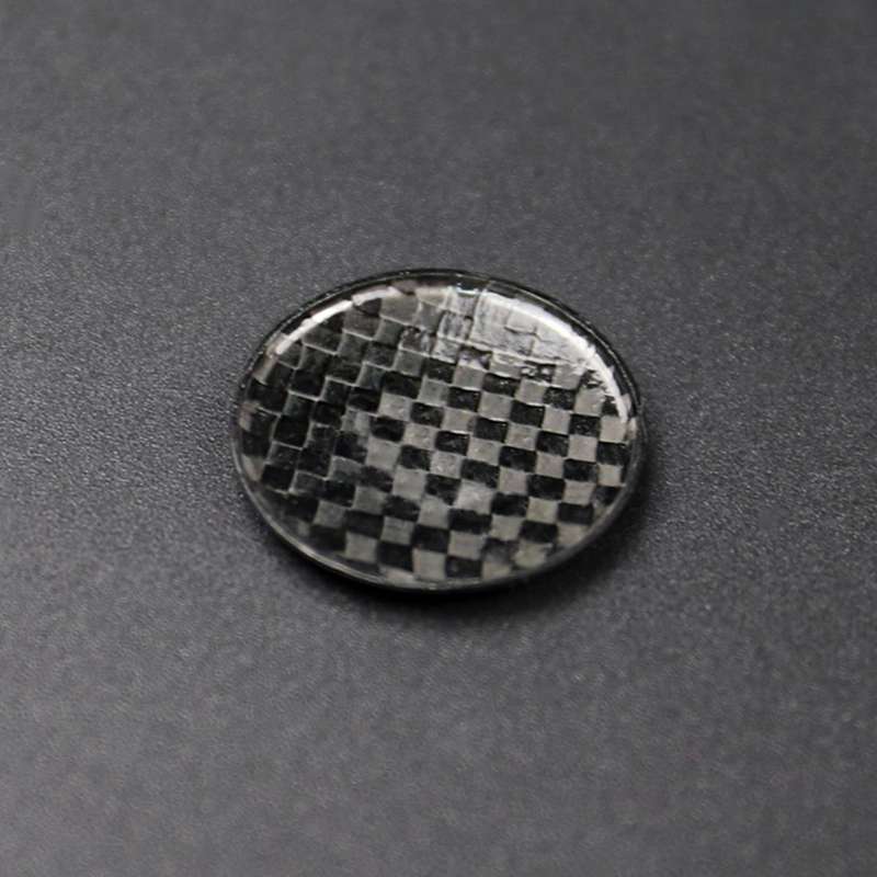 Car Engine Start Key Push Button Cover Trim Carbon Fiber Sticker Decoration for BMW F / G Chassis...
