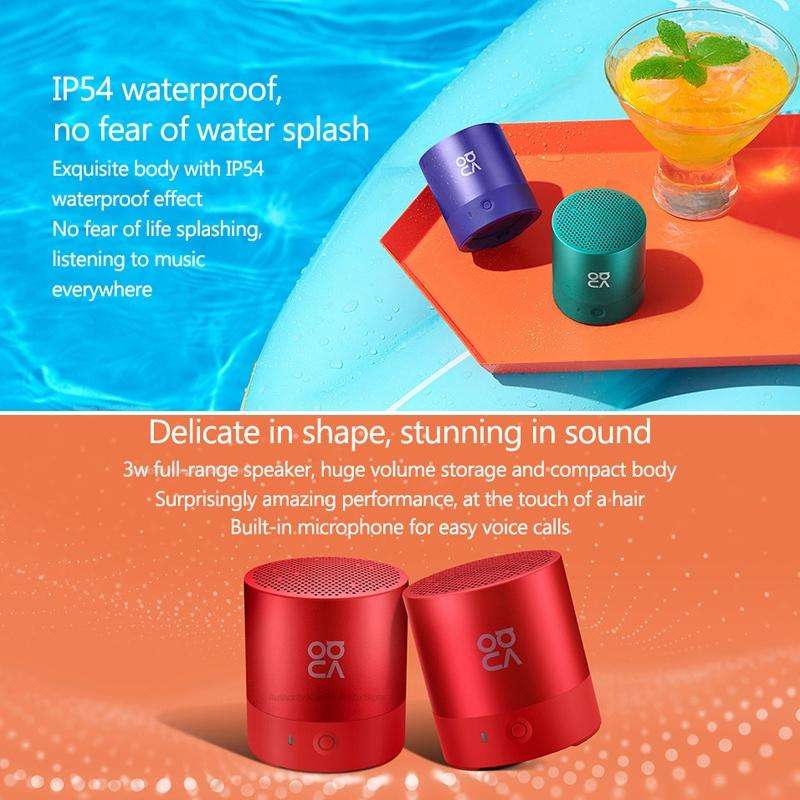 Original Huawei CM510 Bluetooth 4.2 Mini Waterproof Bluetooth Speaker(Green)
