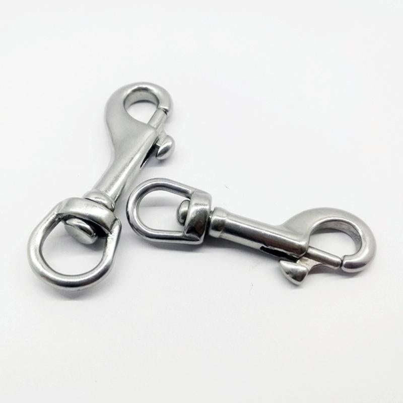 Stainless Steel Swivel Single Hook Pet Leash Hook, Specification: 120mm