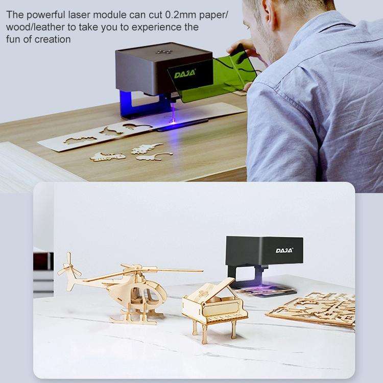 DAJA DJ6 Mini Laser CNC DIY Engraving Machine(US Plug)