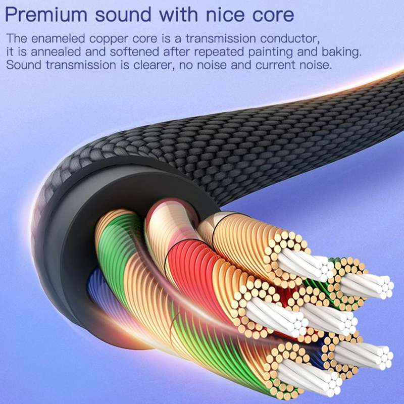 Yesido YAU19 Type-C to 3.5mm Audio Adapter Cable(Grey)