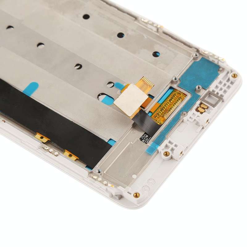 TFT LCD Screen for Xiaomi Redmi Note 4 Digitizer Full Assembly with Frame(White)
