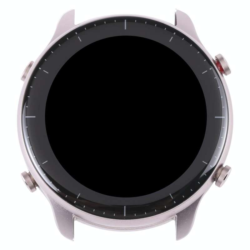 Original LCD Screen For Amazfit GTR 2 Digitizer Full Assembly With Frame(Silver)