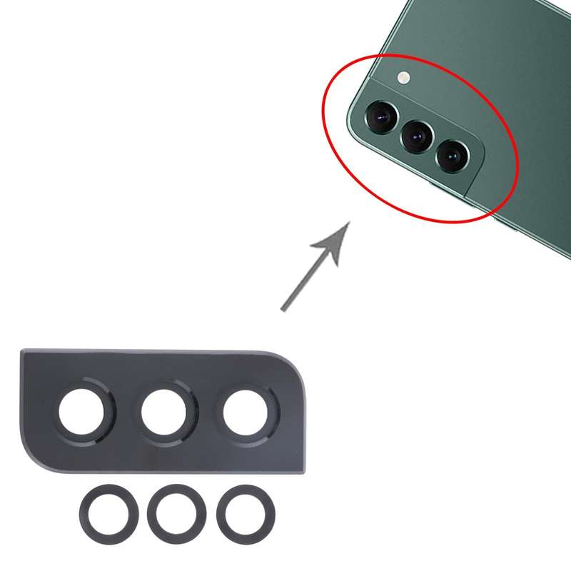 For Samsung Galaxy S22+ 5G SM-S906B 10pcs Camera Lens Cover
