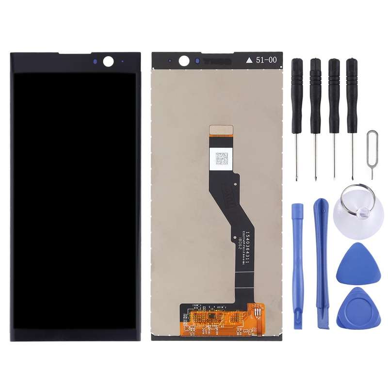 OEM LCD Screen for Sony Xperia XA2 Plus with Digitizer Full Assembly(Black)