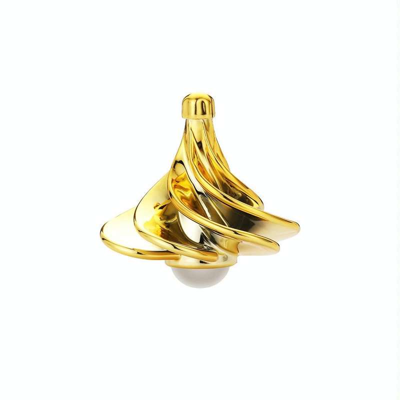 Air Aerodynamic Wind Gyroscope Blown Spin Silent Stress Relief Toys WinSpin Wind Fidget Spinner(G...