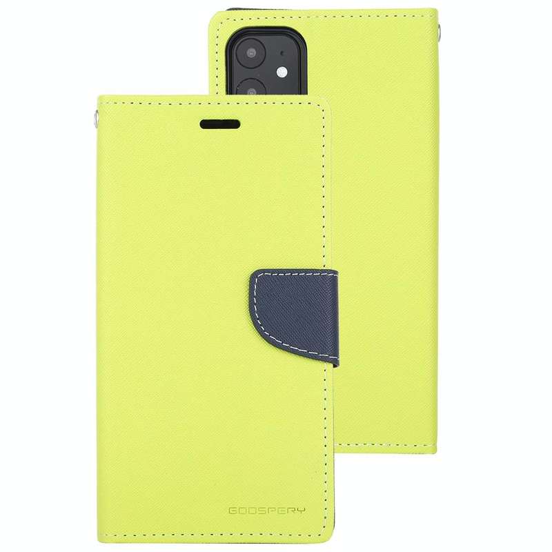 For iPhone 11 MERCURY GOOSPERY FANCY DIARY Horizontal Flip Leather Case with Holder & Card Slots ...