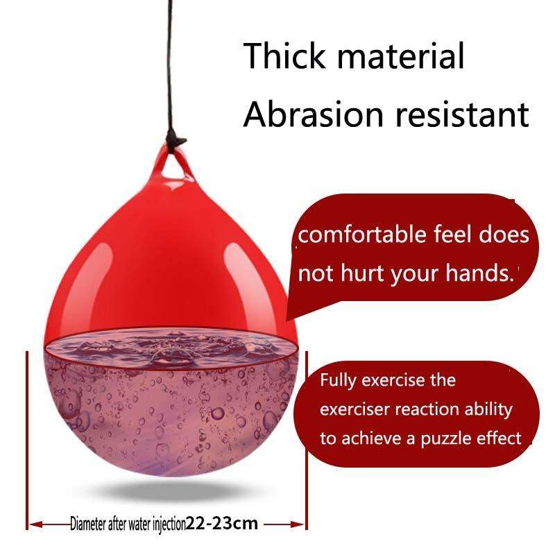 Water Injection Sandbag Household Hanging Type Boxing Water Ball Vent Ball(Red)