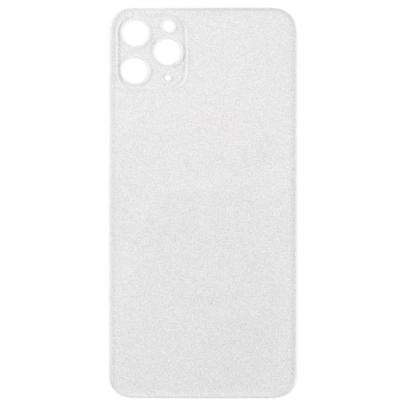 Transparent Frosted Glass Battery Back Cover for iPhone 11 Pro(Transparent)