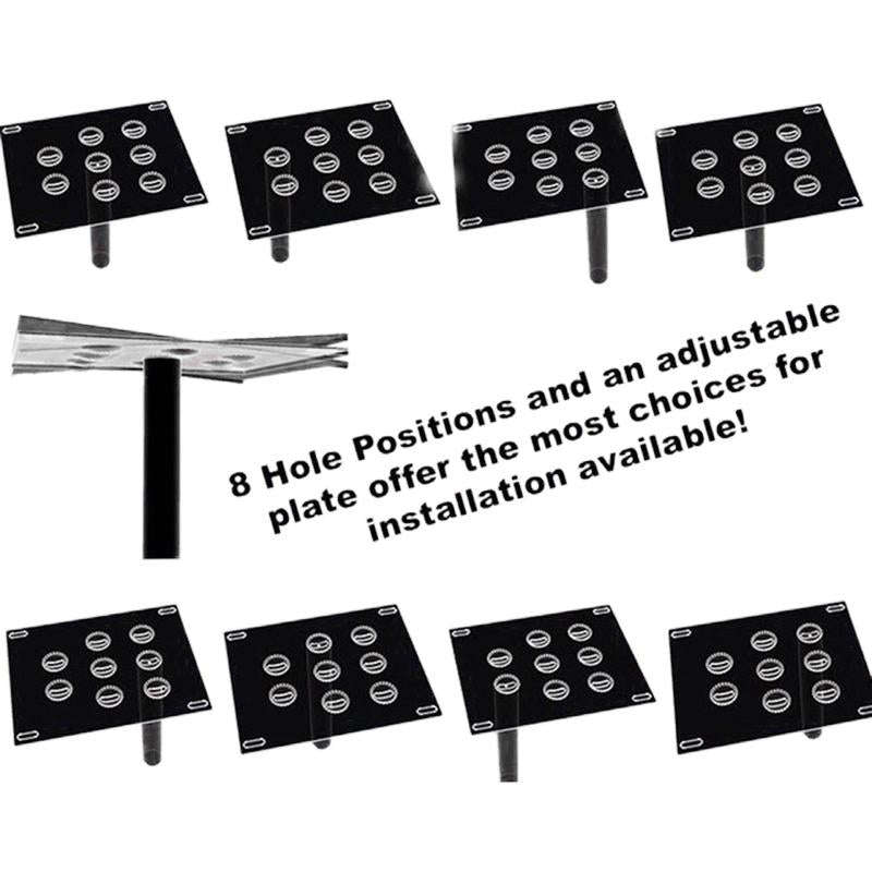 Car Front Bumper Tow Hook License Plate Mounting Bracket Holder for Mazda / Lexus