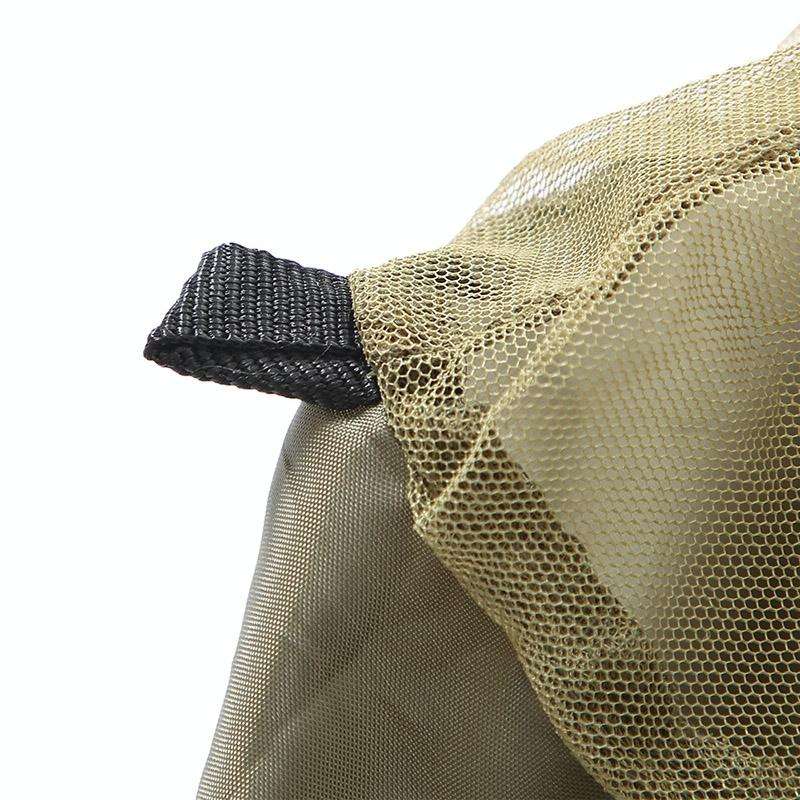 Polyester Mesh Tent Outdoor Camping Single Perspective Anti-Mosquito Net(Army Green)