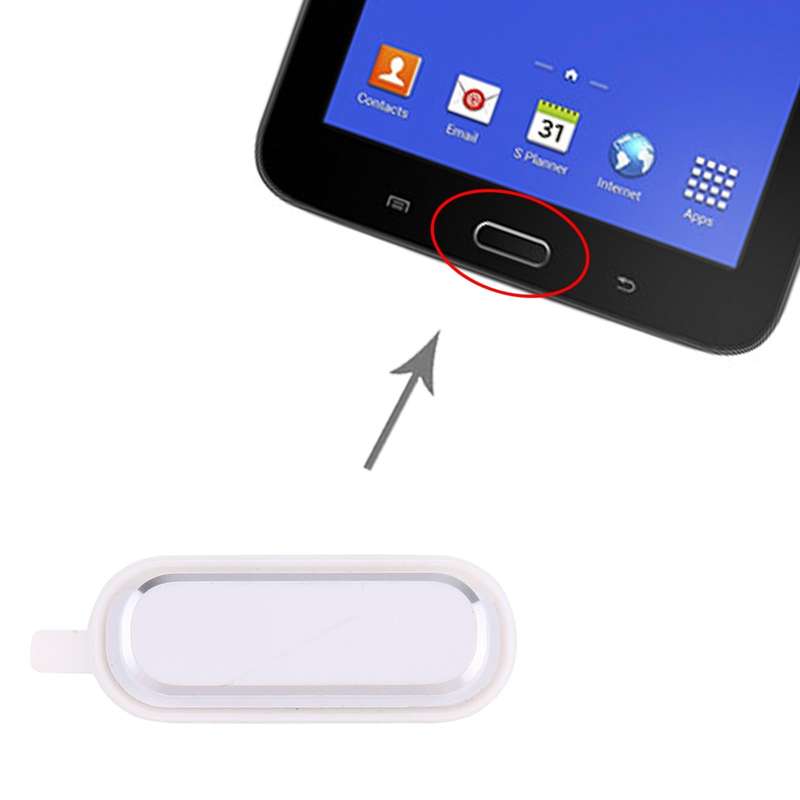 Home Key for Samsung Galaxy Tab 3 Lite 7.0 SM-T110/T111/T116(White)