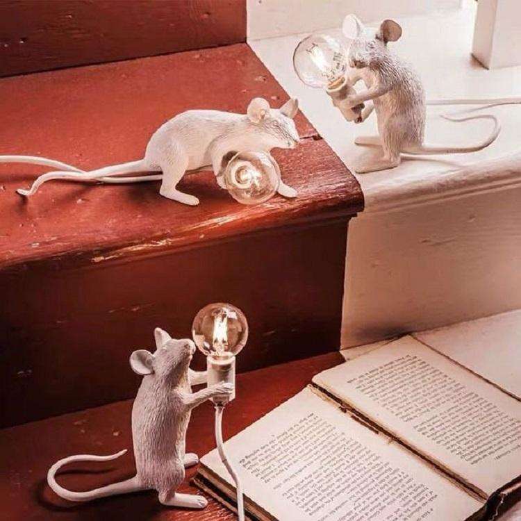 Mini Mouse Living Room Dining Room Bedroom Bedside Table Floor Lamp(Sitting Style)