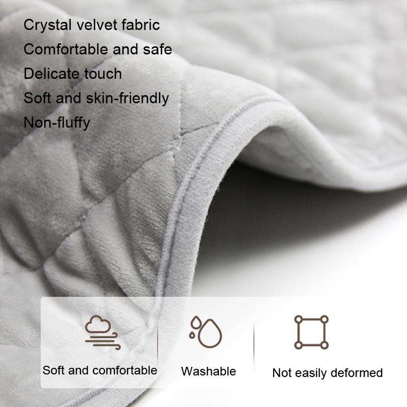JSB-1 Graphene Heating Pad Timed Water Washing Electric Blanket, Size: 40x76cm(EU Plug)