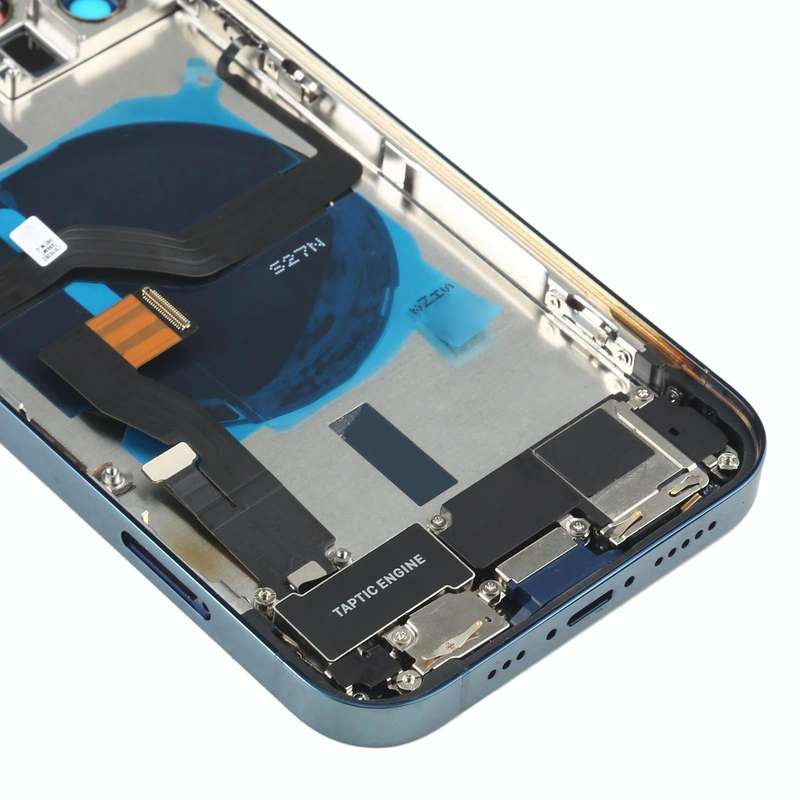 Battery Back Cover Assembly (with Side Keys & Speaker Ringer Buzzer & Motor & Camera Lens & Card ...