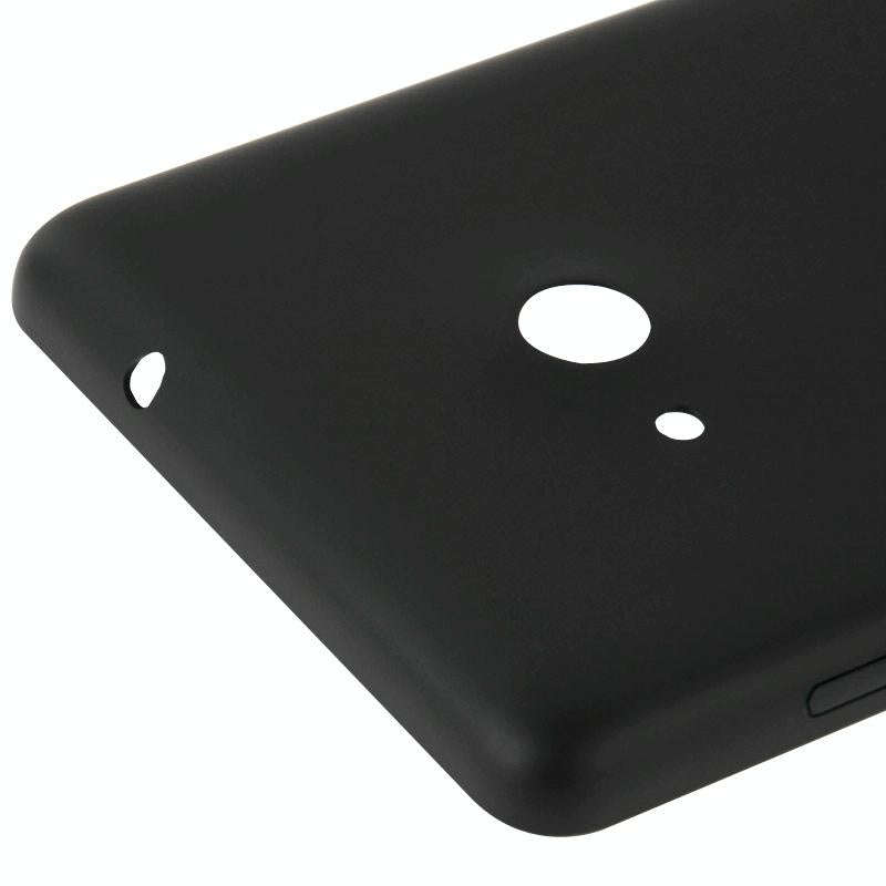 Frosted Surface Plastic Back Housing Cover  for Microsoft Lumia 535(Black)