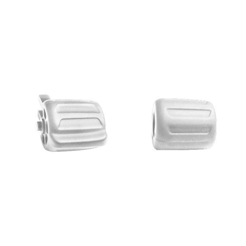 2 PCS Car Multi-functional Steering Wheel Rubber Button for BMW F10 / F07 / F02, Left and Right D...