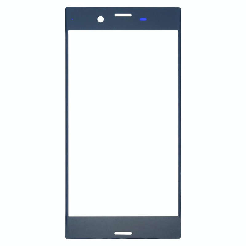 Front Screen Outer Glass Lens for Sony Xperia XZ(Blue)