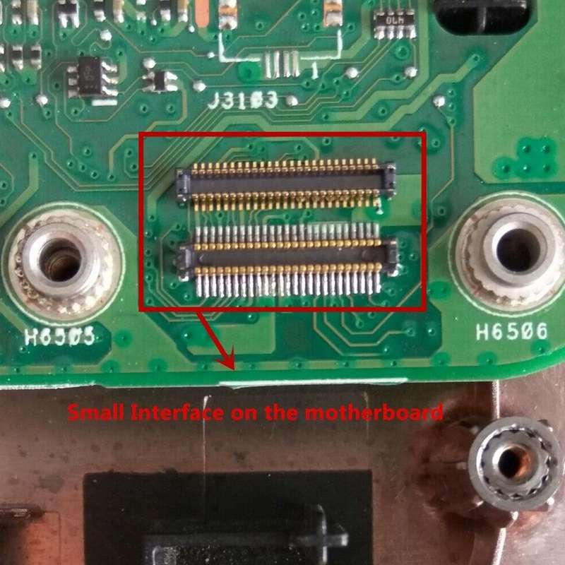 1 Pair 25pin FPC Connector For Asus X555LD K555L A555L
