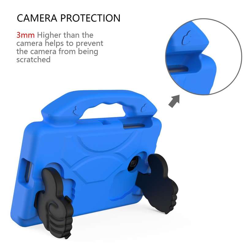 For Galaxy Tab 4 7.0 T230 / T231 EVA Material Children Flat Anti Falling Cover Protective Shell W...