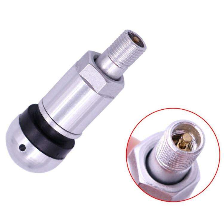 10 Sets Car Tire Air Nozzle Aluminum Alloy Vacuum Tire Hub Car Tire Valve Core Explosion-Proof Un...