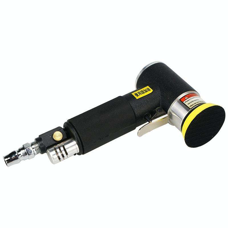 Pneumatic Polishing Machine Sandpaper Machine Car Waxing Machine(Black With 2 inch 3 inch Pallet)