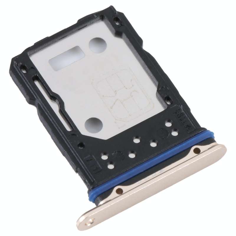 For vivo S15 SIM Card Tray + SIM Card Tray (Gold)