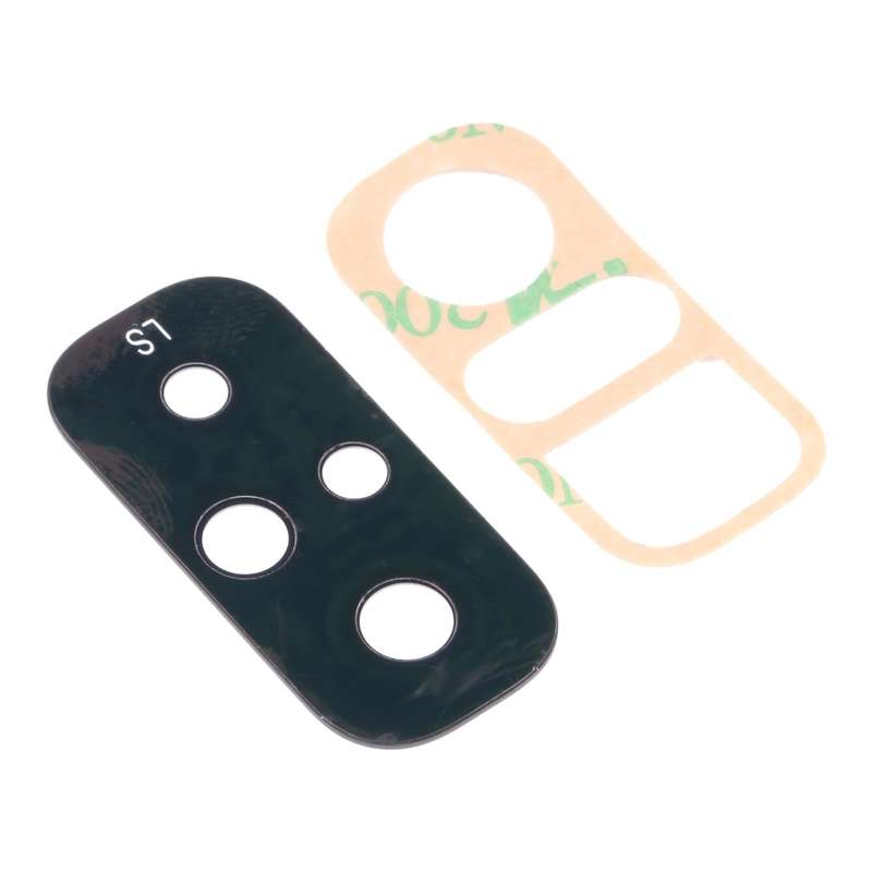 10 PCS Back Camera Lens for Xiaomi Redmi Note 10S M2101K7BG M2101K7BI M2101K7BNY(Silver)