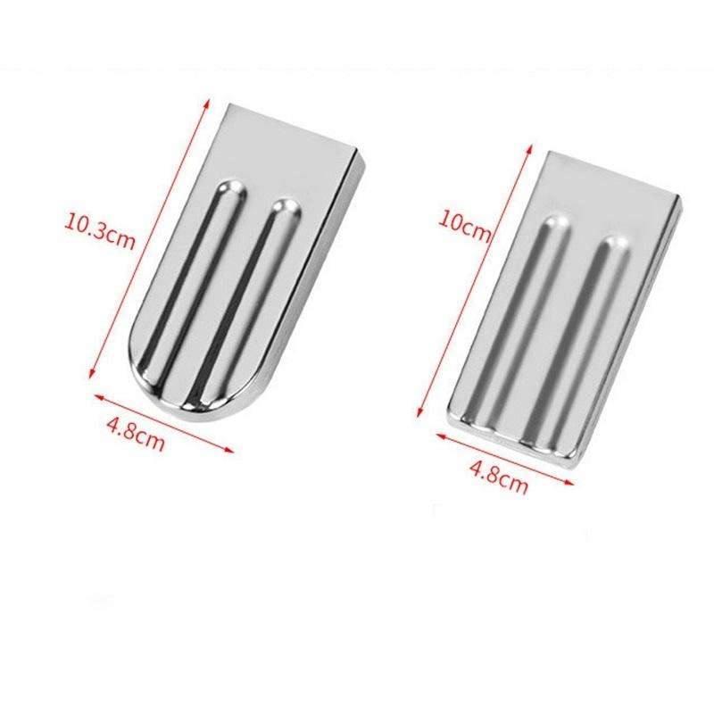 Stainless Steel DIY Ice Cream Mold Household Popsicle Ice Cream Mold(6 Flat Head Double Grooves)