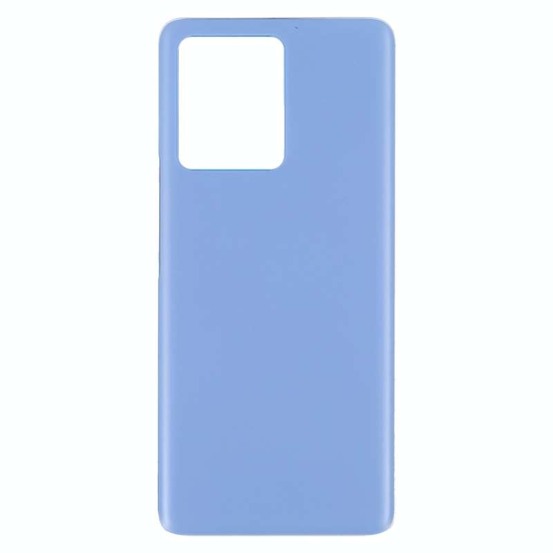 For vivo S12 Pro / V23 Pro V2163A V2132 Glass Battery Back Cover (Blue)
