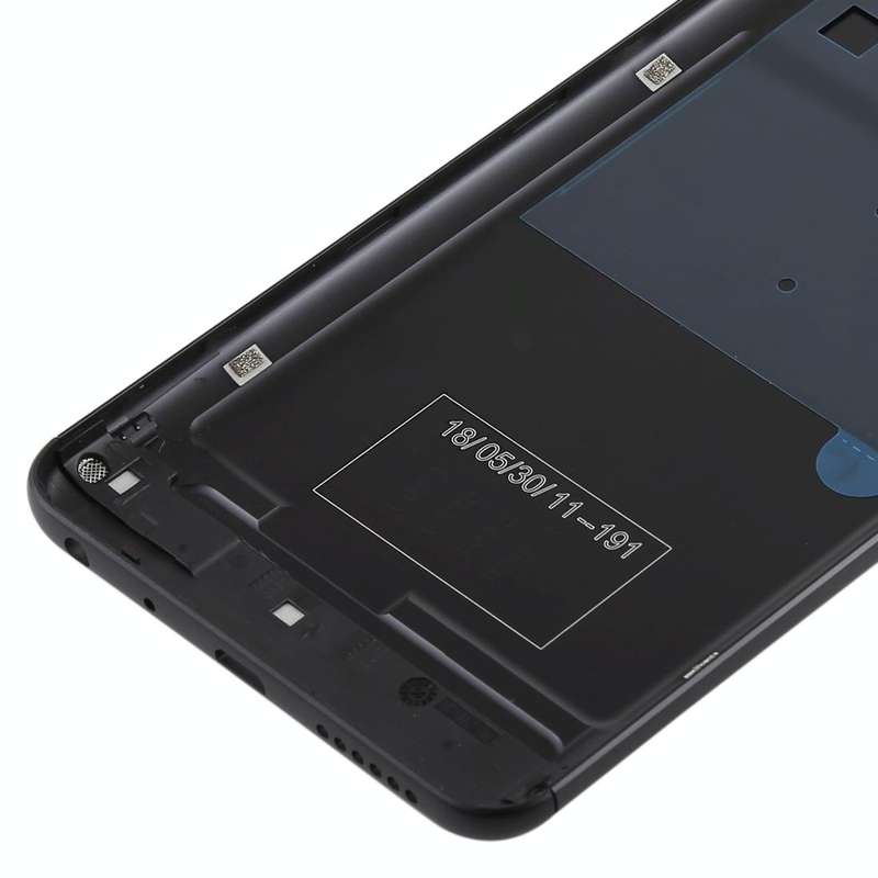 Back Cover with Camera Lens & Side Keys for Xiaomi Redmi Note 5(Black)