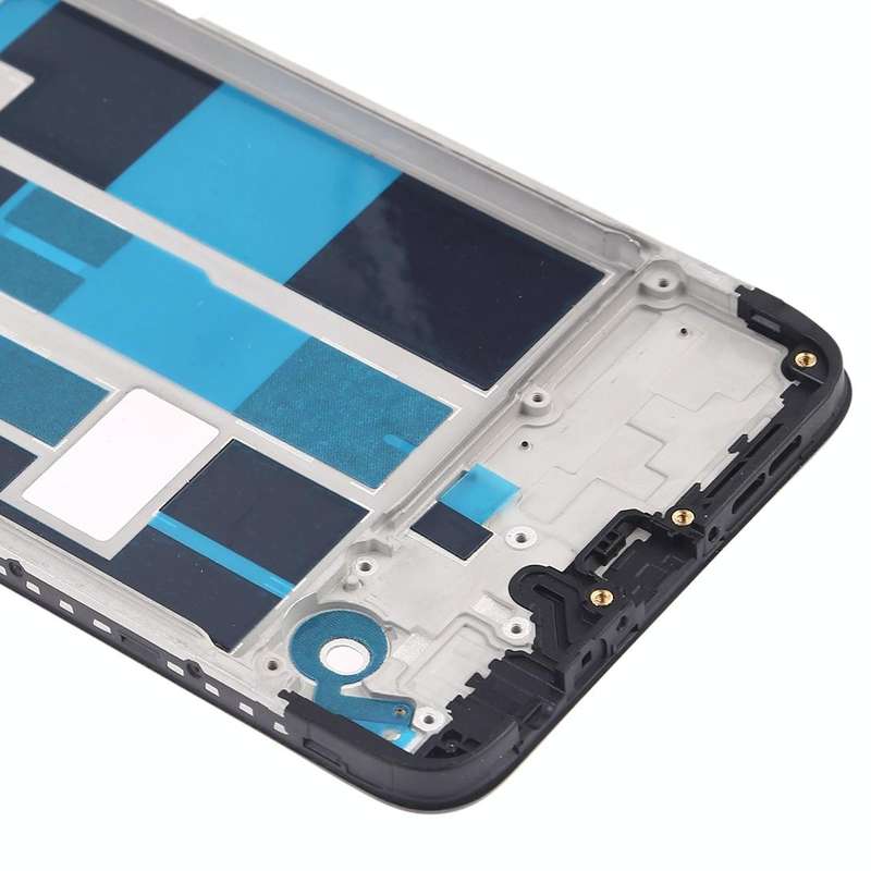 For OPPO F9 / A7X Front Housing LCD Frame Bezel Plate (Black)