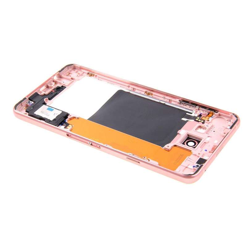 For Galaxy A7 (2016) / A7100  Middle Frame Bezel(Pink)