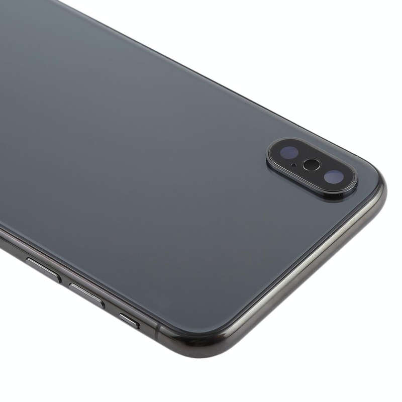 Battery Back Cover Assembly with Side Keys & Wireless Charging Module & Volume Button Flex Cable ...