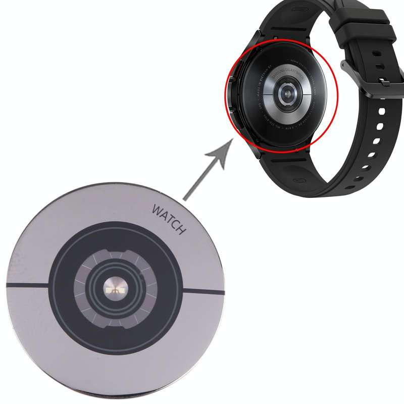 For Samsung Galaxy Watch4 Classic SM-R880 / R890 Original Glass Back Cover with Heart Rate