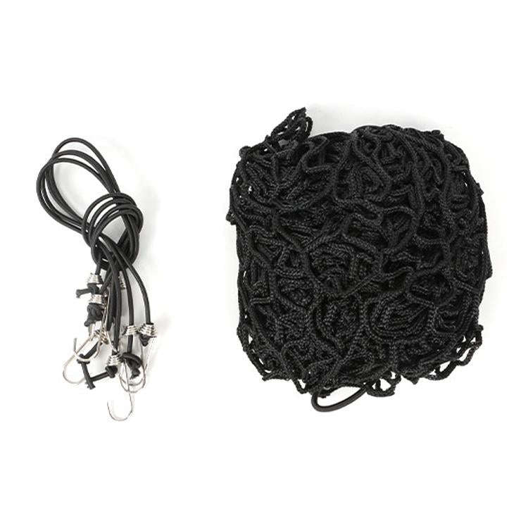 Car Pet Isolation Net Car Back Seat Dog Barrier Safety Net(120x70cm 4 Side Rubber Band)