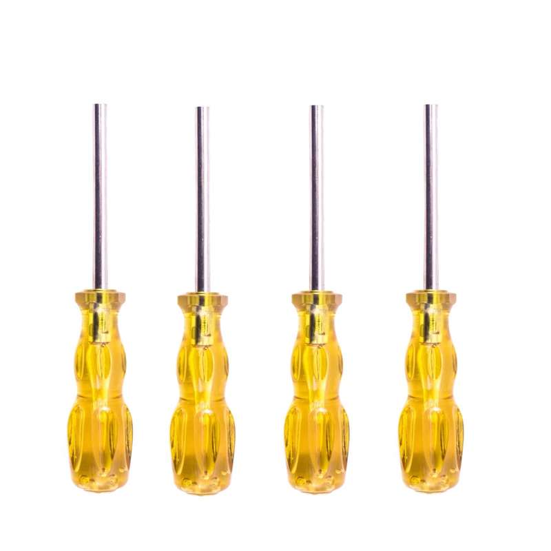 4 PCS Disassembly Tool Screwdriver Sleeve Applicable For Nintendo N64 / SFC / GB / NES / NGC(Tran...