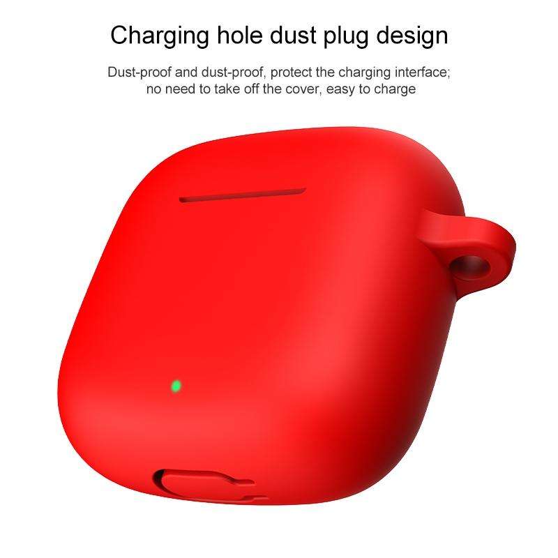 For Huawei Freebuds SE 2 Shockproof Silicone Earphone Protective Case with Hook(Black)