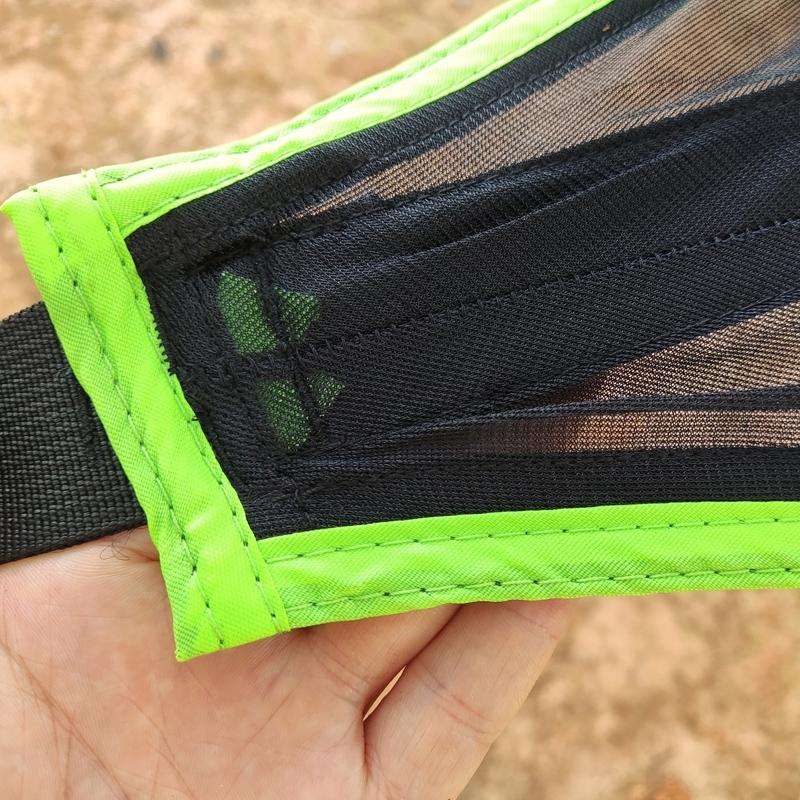 Aerial Multiplayer Triangle Hammock Folding Mesh Hammock Tree Tent,Size: 280x280x280cm Green