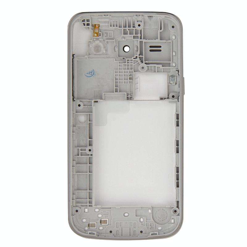 For Galaxy Core Plus / G350 Full Housing Cover (Middle Frame Bezel + Battery Back Cover) (White)