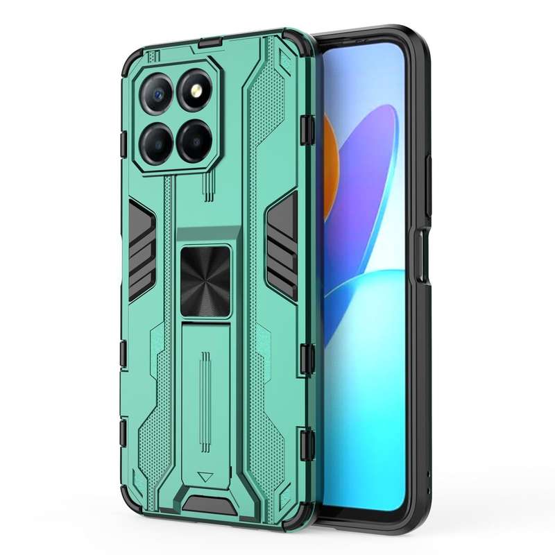 For Honor X8 5G Supersonic PC + TPU Shock-proof Protective Phone Case(Green)