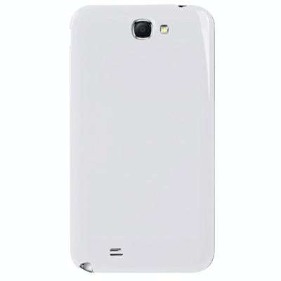 For Galaxy Note II / N7100 Original Plastic Back Cover with NFC (White)