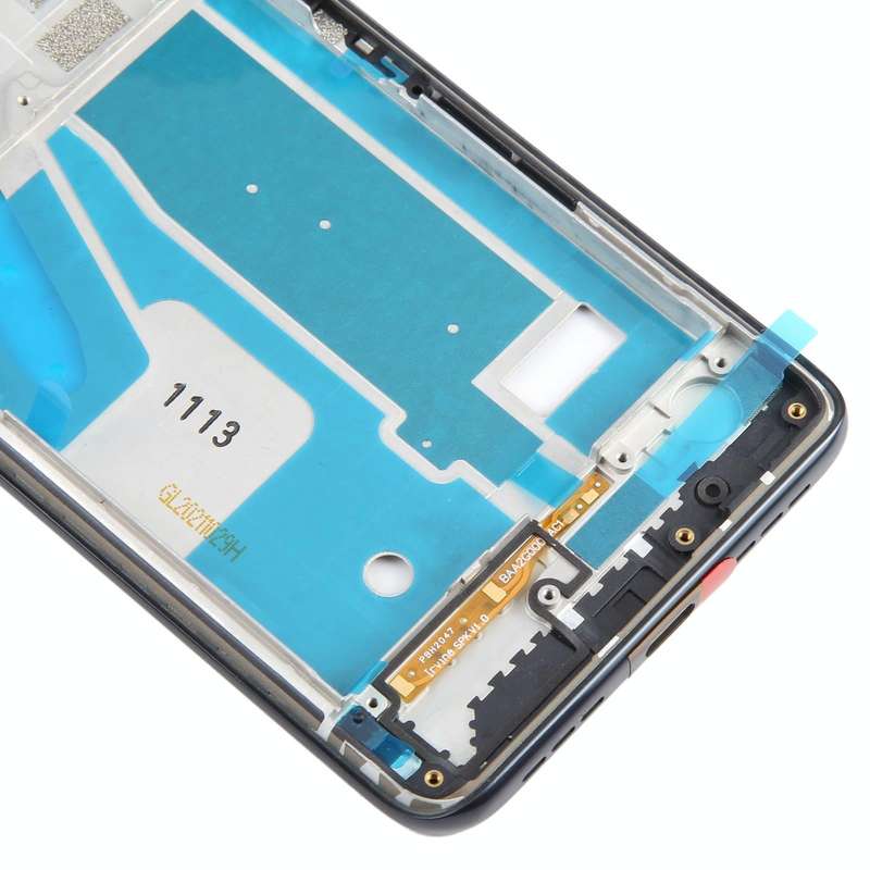 For TCL 20 5G Original Front Housing LCD Frame Bezel Plate (Black)