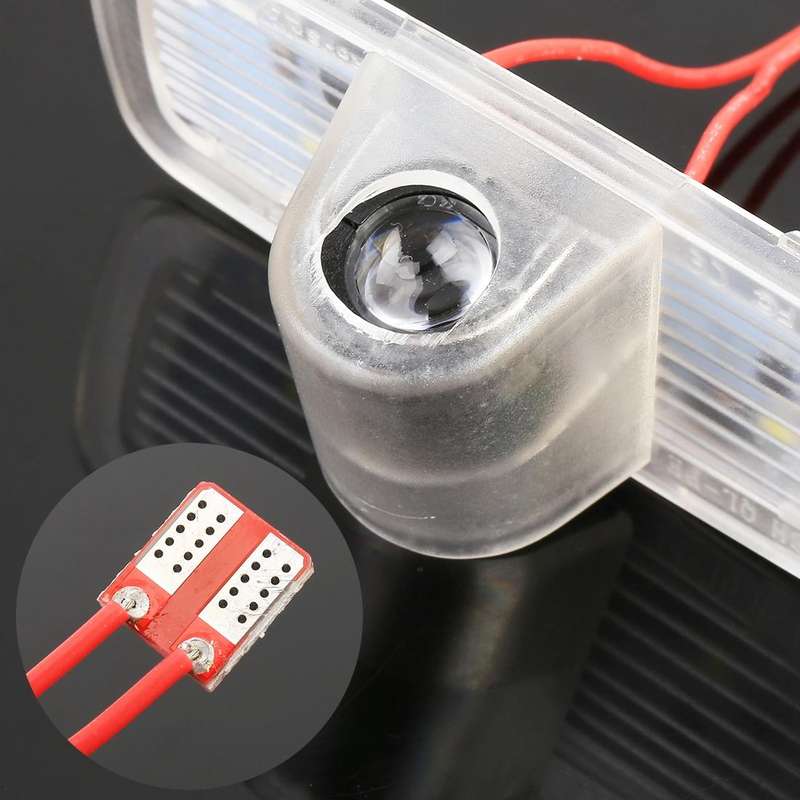 2 PCS DC12V 2.2W Car Door Logo Light Brand Shadow Lights Courtesy Lamp for Honda