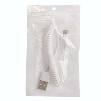 USB Sync Data / Charging Coiled Cable for iPhone, iPad(White)