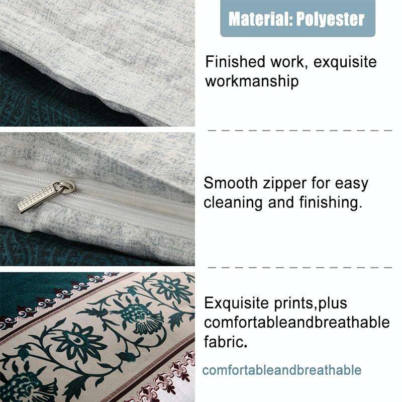 Comforter Bedding Sets Printing Duvet Cover Pillowcase, Without Bed Sheets, Size:200X230 cm-3PCS(...