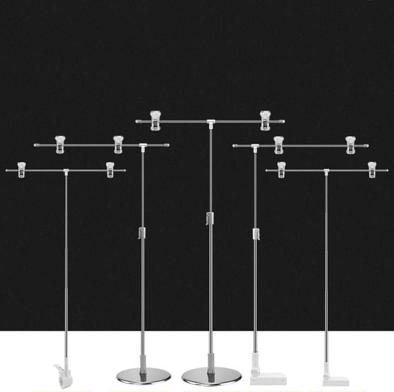 Photography Backdrop Stand Camera Photo Background Props,Style: T-type Magnetic 80cm